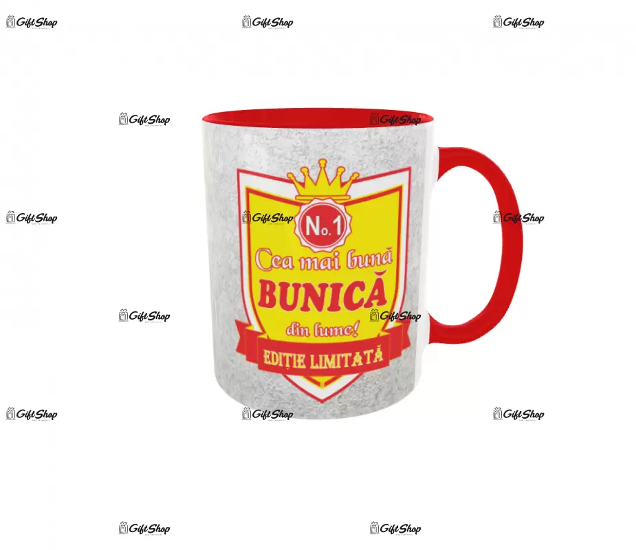 Cea mai buna bunica din lume editie limitata, cana ceramica, 330ml, cgs1082c